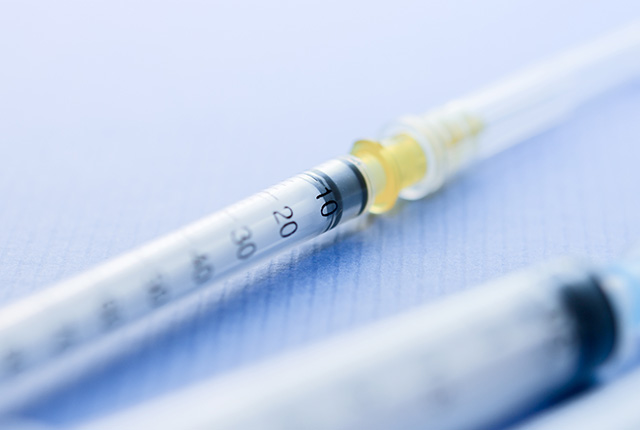 注射針の拡大画像